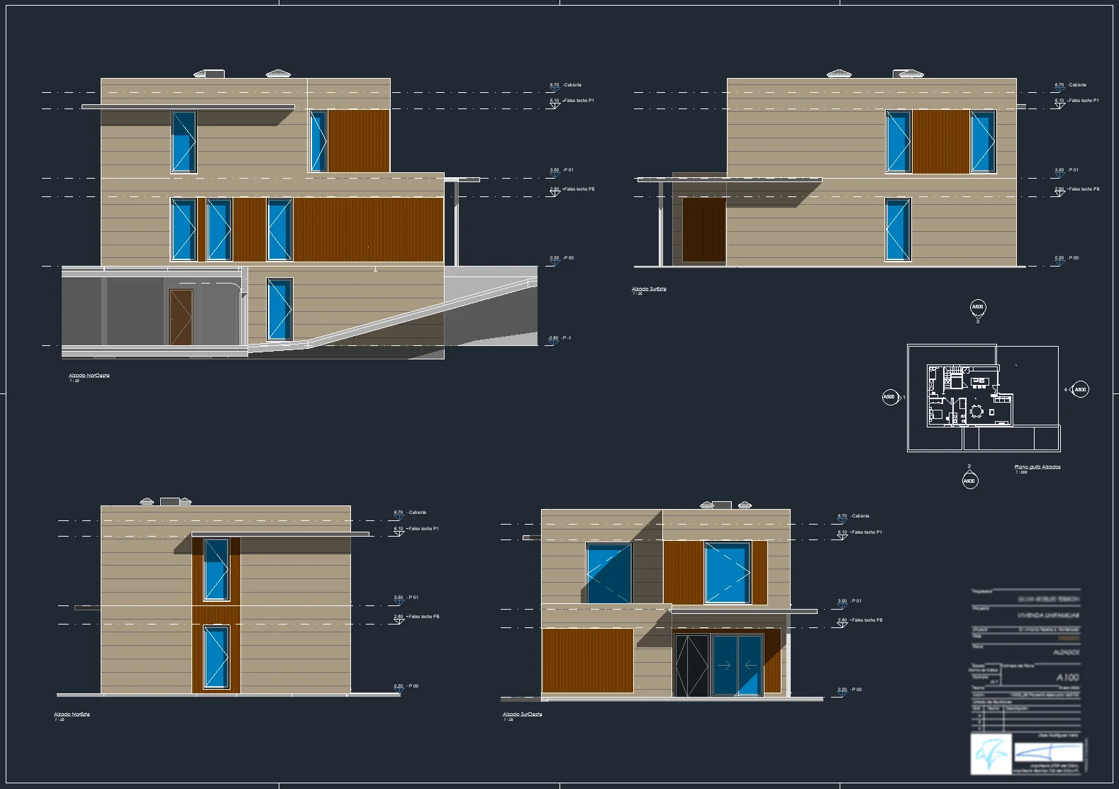 Vivienda unifamiliar BIM