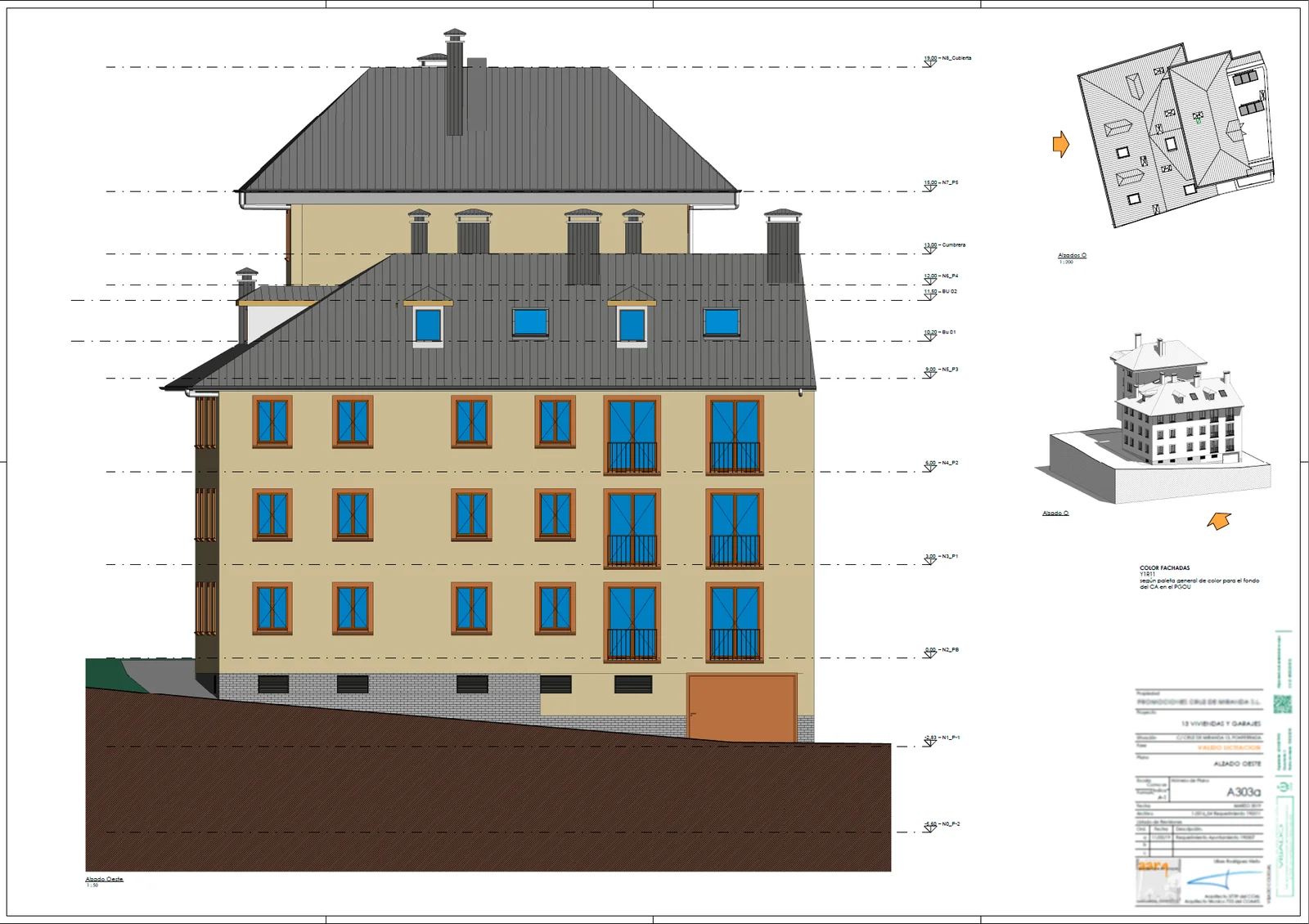 Edificio de viviendas BIM
