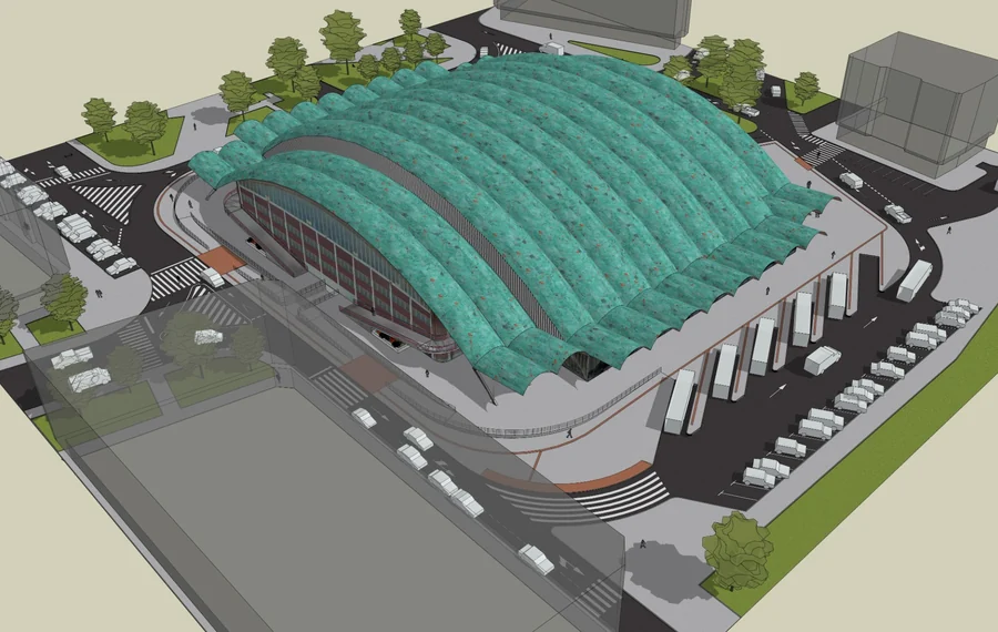 Reforma pabellón de deportes — Fases de obra