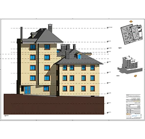 Edificio de viviendas BIM
